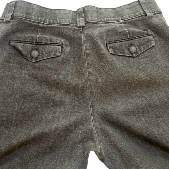 Lee Platinum Label No Gap Waist Dress Jeans in Dark Gray Size 10 Short - Picture 2 of 7